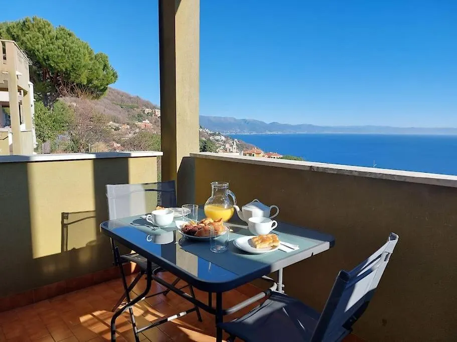 Appartamento vista mare, giardino, posto auto Bergeggi